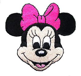 贴布 可爱卡通 卡通人物 米老鼠 米妮 免费素材