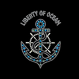 烫钻 交通工具 锚 文字 英文 免费素材