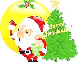 韩国圣诞老人矢量AI模板