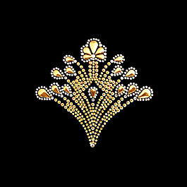 烫钻 首饰 饰品 花纹 动物花纹 免费素材