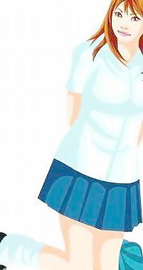 韩国青春美少女矢量图89