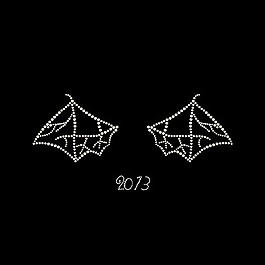 烫钻 生活元素 翅膀 蝙蝠 数字 免费素材