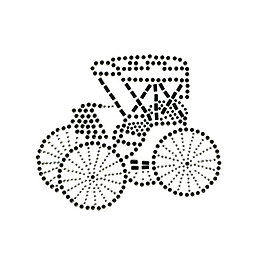 烫钻 交通工具 马车 文字 英文 免费素材