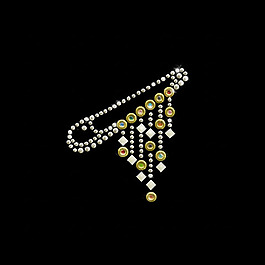 烫钻 别针 胸针 免费素材