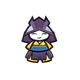 绣花 人物 武士 免费素材