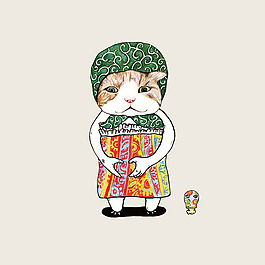 位图 插画 时尚插画 插画师 MR.morning 免费素材