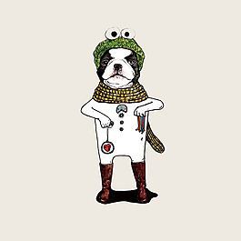 位图 插画 时尚插画 插画师 MR.morning 免费素材