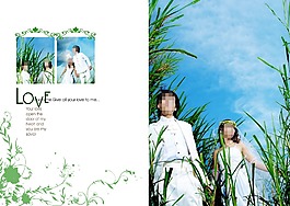 藏匿风华婚纱模板