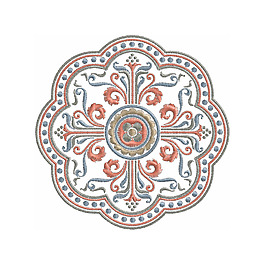绣花 花纹 宫廷花纹 免费素材