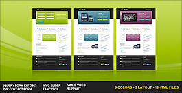 软件CSS3模板