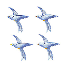 绣花 动物 鸟类 免费素材