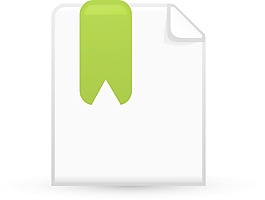 书签文件精简版应用程序图标