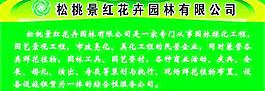 园林绿化展板