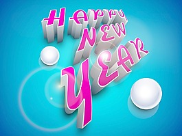 快乐的新年庆祝活动的背景