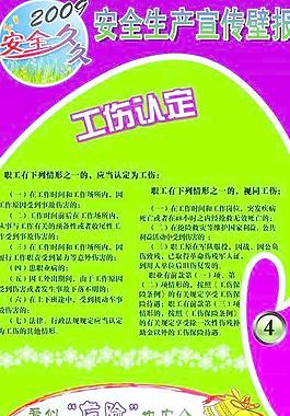 安全生产壁报