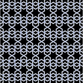 阿拉伯语的几何图案