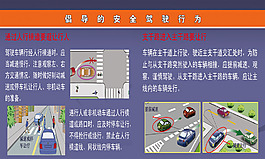 倡导的安全驾驶行为