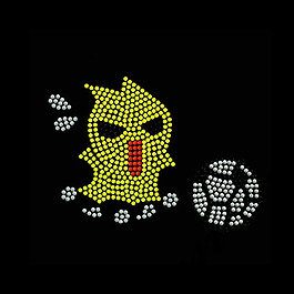 烫钻 卡通动物 小黄鸡 运动元素 足球 免费素材