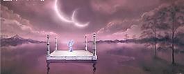 梦幻湖面舞蹈图片