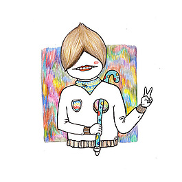 位图 插画 时尚插画 插画师 MR.morning 免费素材