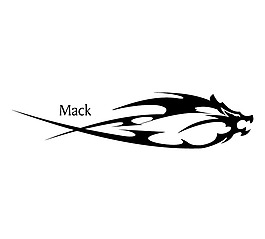 Mack logo设计欣赏 Mack汽车logo大全下载标志设计欣赏