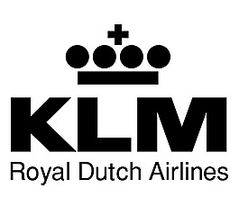 KLM(5) logo设计欣赏 KLM(5)民航业标志下载标志设计欣赏