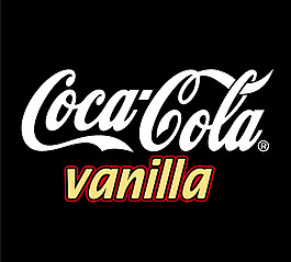 Coca-Cola Vanilla logo设计欣赏 Coca-Cola Vanilla下载标志设计欣赏