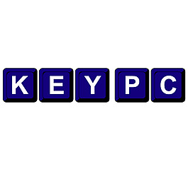 Key PC logo设计欣赏 Key PC下载标志设计欣赏
