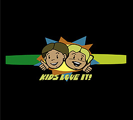 Kids Love It logo设计欣赏 IT公司标志案例 - Kids Love It下载标志设计欣赏