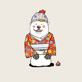 位图 插画 时尚插画 插画师 MR.morning 免费素材