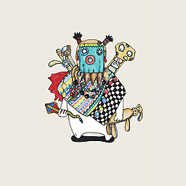 位图 插画 时尚插画 插画师 MR.morning 免费素材