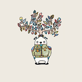 位图 插画 时尚插画 插画师 MR.morning 免费素材