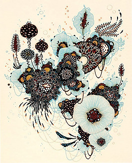 插画 插画师 Yellena James 澳洲 免费素材