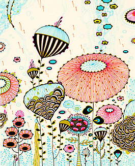 插画 插画师 Yellena James 澳洲 免费素材