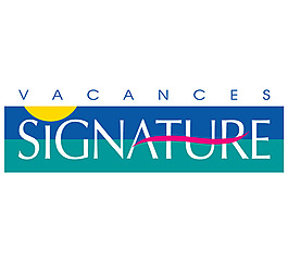 Vacances Signature logo设计欣赏 国外知名公司标志范例 - Vacances Signature下载标志设计欣赏