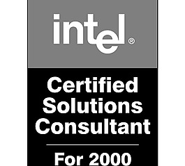 Intel Certified Solutions Consultant logo设计欣赏 国外知名公司标志范例 - Intel Certified Solutions Consultant下载标志设