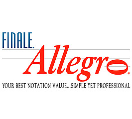 Finale Allegro logo设计欣赏 国外知名公司标志范例 - Finale Allegro下载标志设计欣赏