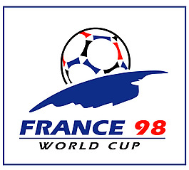 World Cup France 98 logo设计欣赏 历届世界杯标志 - World Cup France 98下载标志设计欣赏