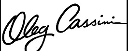 Oleg Cassini logo设计欣赏 奥列格卡西尼标志设计欣赏