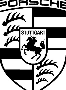 Porsche 1 logo设计欣赏 保时捷1标志设计欣赏