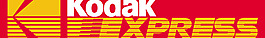 Kodak Express logo设计欣赏 柯达快速彩色影像标志设计欣赏