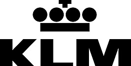 KLM logo设计欣赏 荷航标志设计欣赏