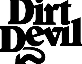 Dirt Devil logo设计欣赏 越野魔鬼标志设计欣赏