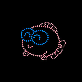 烫钻 动物 鱼 婴童装 宝宝装 免费素材