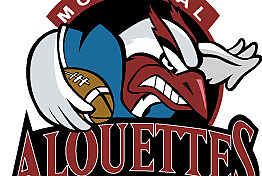 Alouettes de Montreal logo设计欣赏 蒙特利尔Alouettes标志设计欣赏