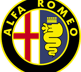 Alfa Romeo 2 logo设计欣赏 阿尔法罗密欧2标志设计欣赏