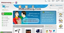 韩国B2C网上销售网站模板