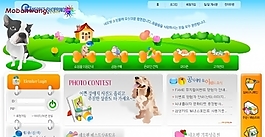 宠物用品网上销售B2C网站模板