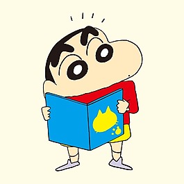 印花矢量图 可爱卡通 卡通形象 蜡笔小新 免费素材