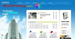 企业产品开发网页模板